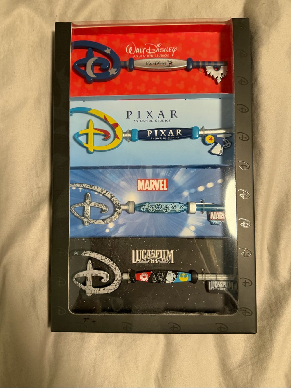 Disney keys set of 4